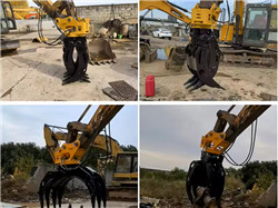 _excavator with thumb